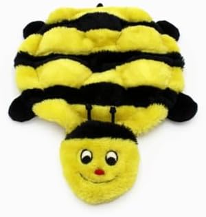 ZippyPaws Squeakie Crawler No Stuffing Dog Toy to Keep Them Busy - 12"