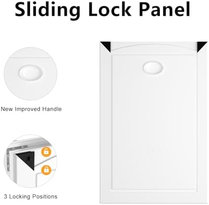 [MAVRICPOWER] Rust Proof Aluminum Medium Dog Door for Door