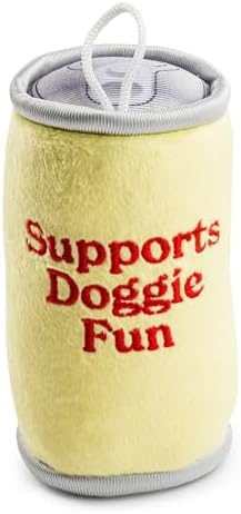Haute Diggity Dog Olipup Plush Dog Toy, Drink Parody Stuffed Chew Toys