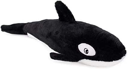 ZippyPaws Jigglerz Dog Squeaky Toys to Keep Them Busy - Killer Whale