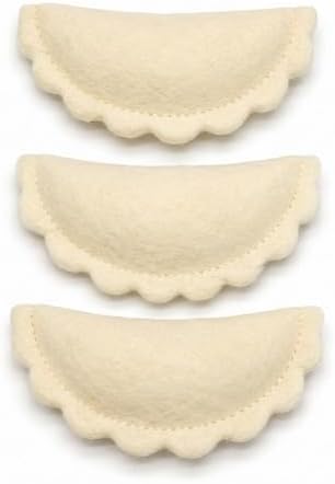 Glaciart One Wool Dumpling Cat Toys with Catnip | Interaction & Boredom Relief, Encourages to Exercise, Explore & Play | Filled w/Organic Herbs to Help Sooth or Reduce Anxiety