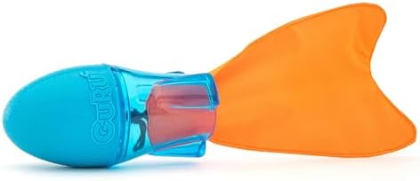 GURU Bonanza Rocket Dog Toy - Interactive Fetch, Tug & Treat Dispensing Toy - Hides & Dispenses Treats, Squeaks-Crinkles-Floats, Interactive Tug-Toss-Retrieval - Indoor & Outdoor Play for Medium Dogs