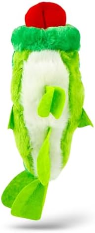Jeffers Pet Animal Themed Dog Toy, 9" - Big Mouth Bass