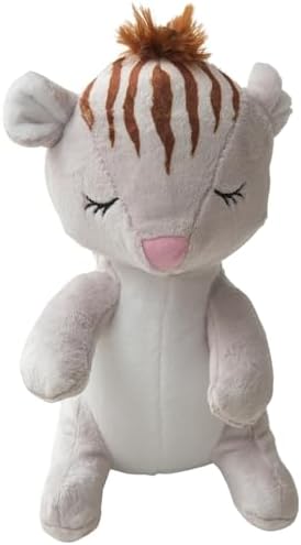 SNUG AROOZ Shea the Squirrel Plush Dog Toy with Repair Patch – Fun, Engaging & Squeaky – Made from Recycled Materials – Perfect for Active Play & Chewing