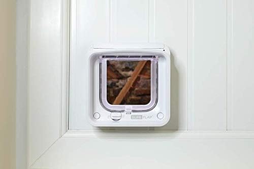 SureFlap Microchip Cat Door Connect with Hub Bundle - Door Opening: The Microchip Cat Door Flap Opening is 5 5/8" (w) by 4 3/4" (h