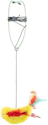 SPOT A-Door-Able Plush Bird Cat Toy | Rattle and Catnip Cat Toy Provides Hours of Entertainment for Your Cat | Hangs on Any Size Door Frame