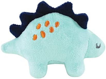 Luvable Friends Unisex Baby Squeaky Plush Dog Toy With Rope