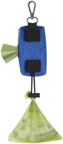 Dog Poop Bag Holder for Leash, Blue