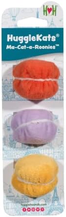 HUGGLEKATS MA-CAT-A-ROONIES CAT Toy, 3 Count