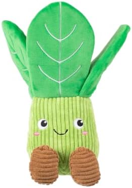 Fringe Studio I'll Be Bok Plush Dog Toy, Cabbage Pet Toy, PetShop Collection (314772)