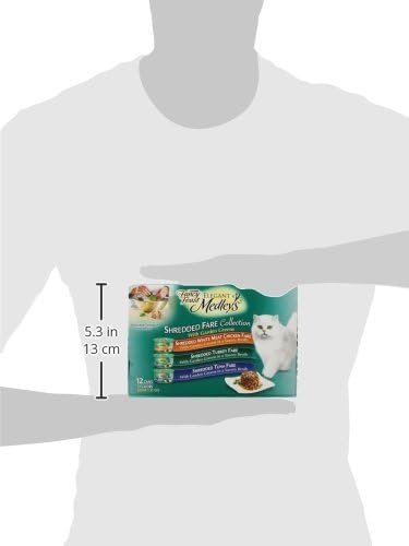 PURINA Fancy Feast Wet Cat Food Variety Pack, Medleys Shredded Fare Collection - (12) 3 oz. Cans (Pack of 2)
