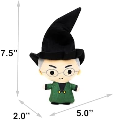 Buckle-Down The Wizarding World of Harry Potter Dog Toy, Harry Potter Professor Minerva Standing Charm Full Body Pose Pet Toy, Plush