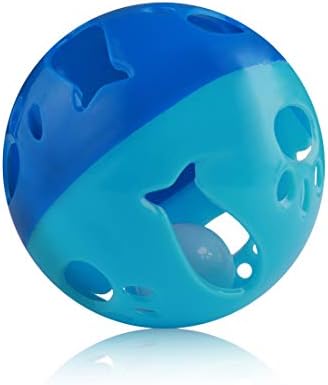 Pets First Large Size Cat Ball with Bell Toy for Cats Kittens and Other Animals - Hours of Play for Pets | Large Size for Extra Fun | Rings As It Moves