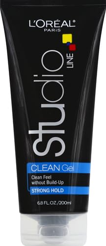 L'Oreal Paris Studio Line Clear Minded Clean Gel - Strong Hold 6.8 fl; oz.,(Pack of 2)
