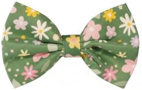 Velvet Pet Bow Tie Collar Accessory 10cm