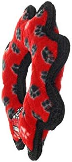 TUFFY® : Gear Ring Dog Toy: Ultra Durable Plush Toy with Multiple Layers & Reinforced Seams, Washable and Floats, Original Construction