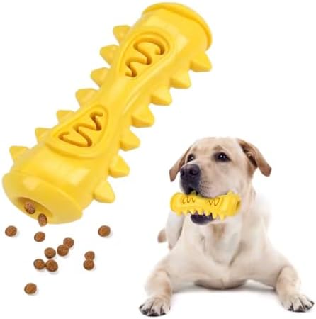 Dog Toothbrush Chew Toy – Durable Dog Dental Toy for Teeth Cleaning, Food Grade Rubber, Interactive Dog Toy