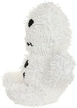 MIGHTY Tuffy Microfiber Medium Snowman Ultra Durable Plush Dog Toy