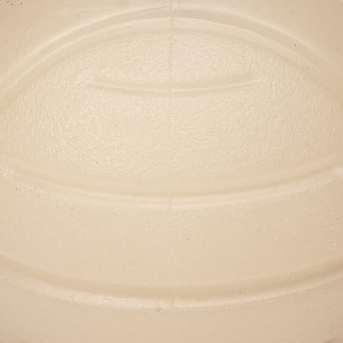 Amazon Basics Interactive Bouncy Durable Rubber Dog Toy Balls, Glow, 2.5 inch, Beige, Pack of 3