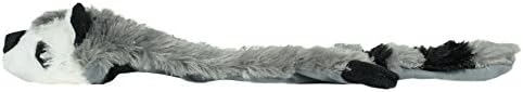 Hyper Pet Critter Skinz Raccoon Stuffless Dog Toy, Medium