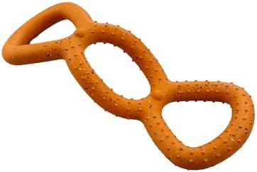 Max Fusion Tug Dog Toy, XL, Orange, Made with Nike Grind