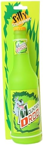 SILLY SQUEAKERS Tuffy 2 Pack Beer Bottle Dog Toy: Squeaky Dog Toy, Washable and Floats, Vinyl