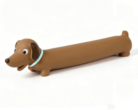 Mikivery Dog Chew Toys Tough Squeaky Latex Toy, for Aggressive Chewers