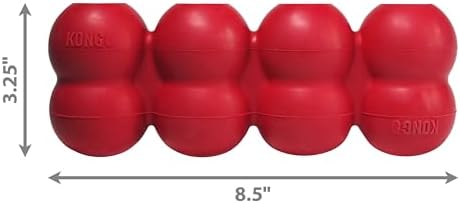 KONG Goodie Ribbon, Stuffable Natural Rubber Dog Toy, for Large Dogs
