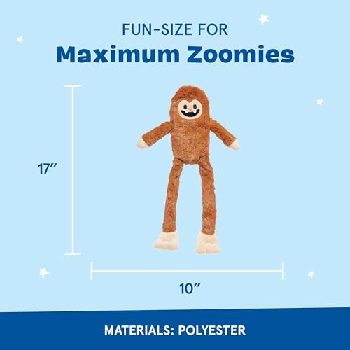 BarkBox Sasquatch Josh Interactive Plush Dog Toy