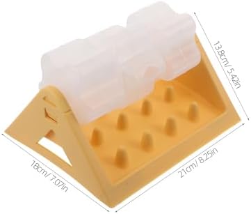 Toyvian Interactive Treat Dispenser for Dogs and Cats, Pp Material Pet Feeding Device with Food Leakage Prevention and Easy Cleaning, for Travel and Outdoor Activities