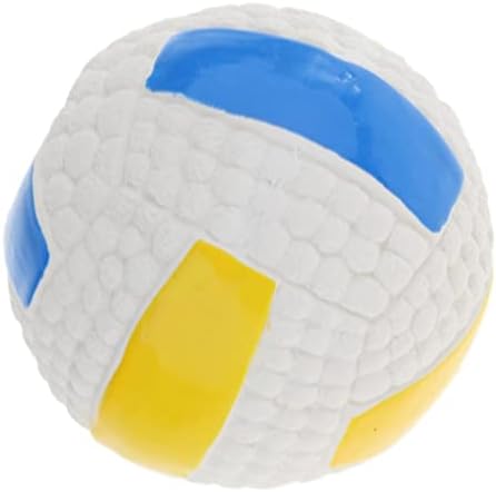 Squeaky Dog Toy Volleyball, Foot Toy for Medium and Large Dogs, Interactive Dog Ball Toy for Chewing, Fetch, Playtime and Outdoor Training, Pet Sound Toy for Dogs