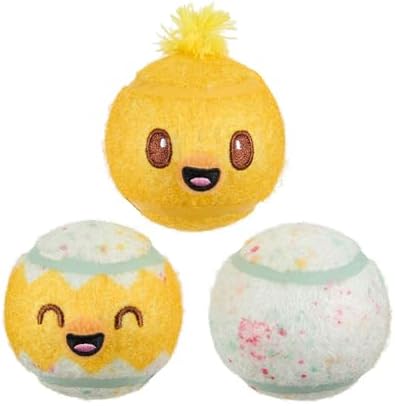 BarkBox Play Hatch Rubber Tennis Balls - for Dogs