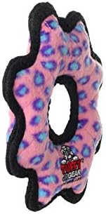 TUFFY® : 2 Pack Gear Ring Dog Toy: Ultra Durable Plush Toy with Multiple Layers & Reinforced Seams, Washable and Floats, Original Construction