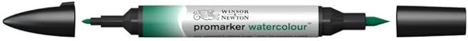 Winsor & Newton ProMarker Watercolor Marker, Hooker's Green Dark