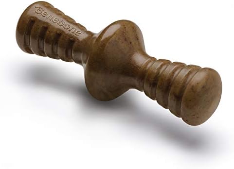 Benebone Zaggler Rolling Dog Chew Toy, Real Bacon, Large