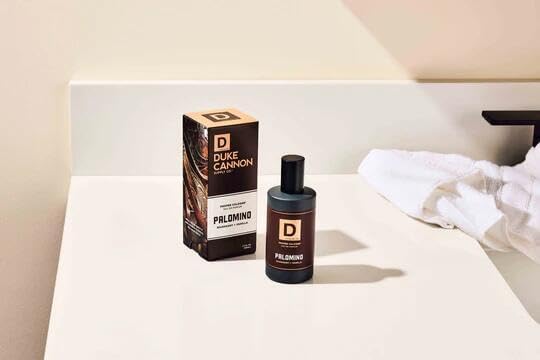 Duke Cannon Proper Cologne Palomino | Men's Eau de Parfum | Mahogany and Vanilla | Subtle, Long-Lasting Natural Scent | 1.7 fl oz (Pack of 2)