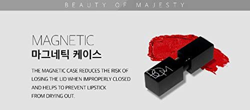 bom My Lipstick #802 Cherry Red Long Lasting Red Matte Lipstick Velvet Texture