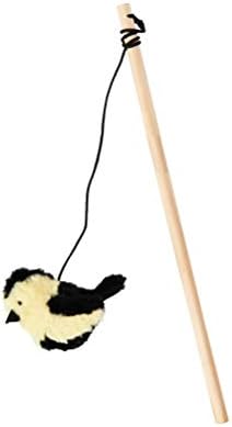 SPOT Ethical Pet Songbird Teaser Wand Interactive Cat Toys, Assorted Designs,52132