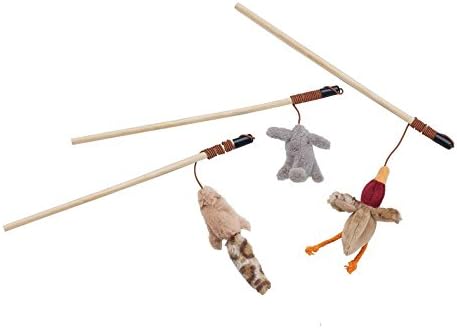 Skinneeez Teaser Wands W/Catnip