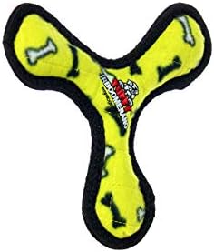 TUFFY® : 2 Pack Boomerang Dog Toy: Ultra Durable Plush Toy with Multiple Layers & Reinforced Seams, Washable and Floats, Original Construction