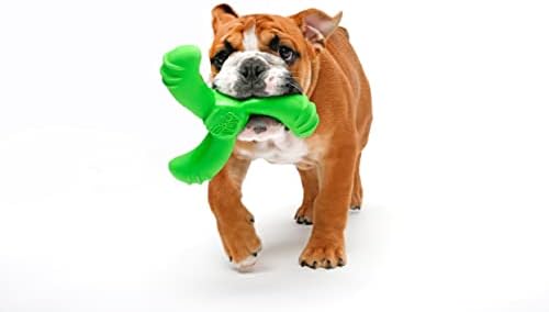 Hartz DuraPlay Bacon Scented Dog Toys, Medium/Large (Colors May Vary) All Breed Sizes (Pack of 2)