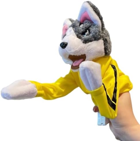Dog Boxing Hand Puppet Squeaky Chew Toy, Interactive Pet Play Gift