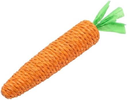 Carrot Shape Cat Teething Toys Orange