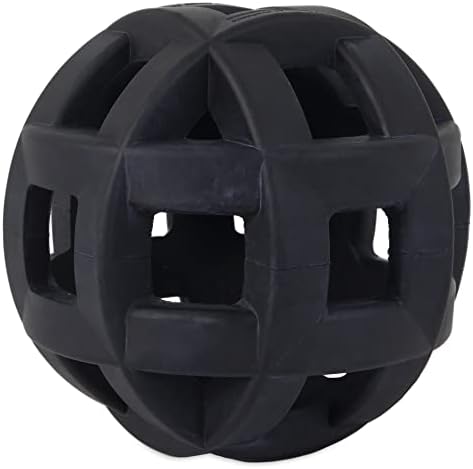 JW Pet HOL-ee Roller Extreme Puzzle Ball, Medium 4.5in, Natural Rubber