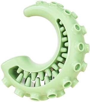 Interactive Knot Design Tentacle Dog Toy with Treat Dispensing Holes for Chewing Teeth Care Rubber Slow Feeding Entertainment Slow Feeder Dog Toy with Treat Dispenser