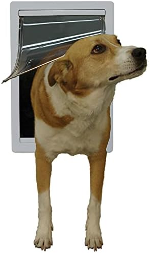 Ideal Pet Products Designer Series Plastic Pet Door | Telescoping Frame, Medium, 7" x 11.25" Flap Size