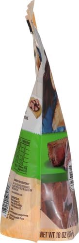 Milo's Kitchen Beef Sausage Slices with Rice Dog Treats, 18 Ounce (Pack of 4)