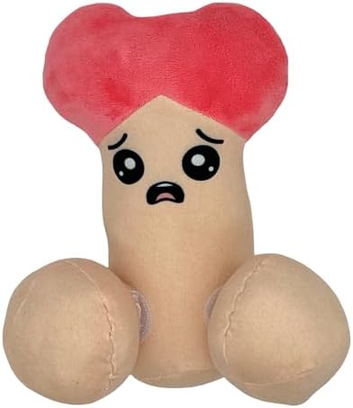 Dick and Balls Dog Toy Funny Adult Joke Stuffed Penis Chew Toy