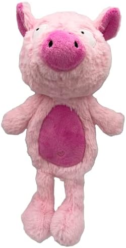 Huxley & Kent Slappies Plush Dog Toy, Piggie Smalls, Small
