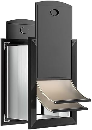 Medium Heavy Duty Dog Door for Wall, Energy Efficient Dog Door